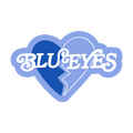 Blu Eyes Sticker
